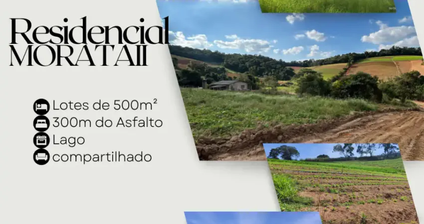 Lotes em Ibiuna / SP a partir de 500m²