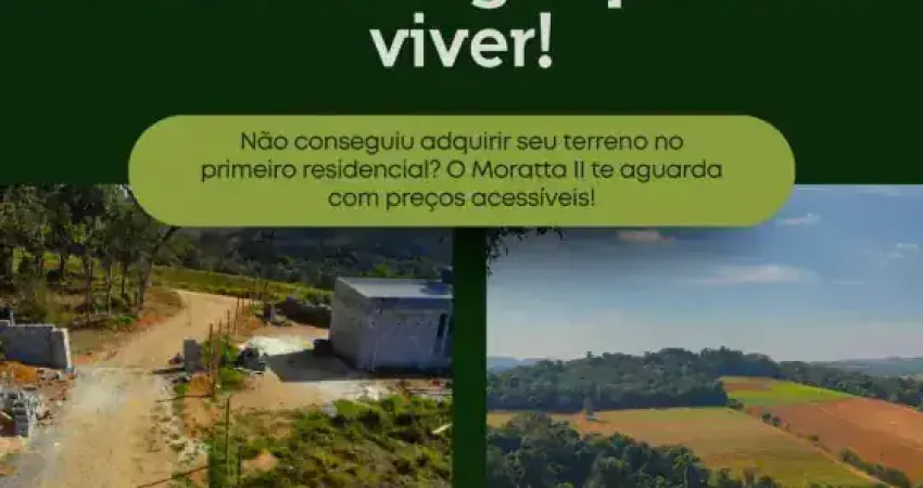 Lotes em Ibiúna/SP a partir de 500m² – Moratta II