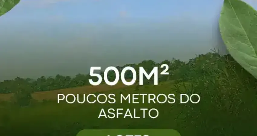 Lotes em Ibiúna/SP a partir de 500m² – Moratta II