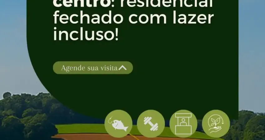 Ds(Seu terreno em Ibiúna com academia, lago e trilha já te espera!