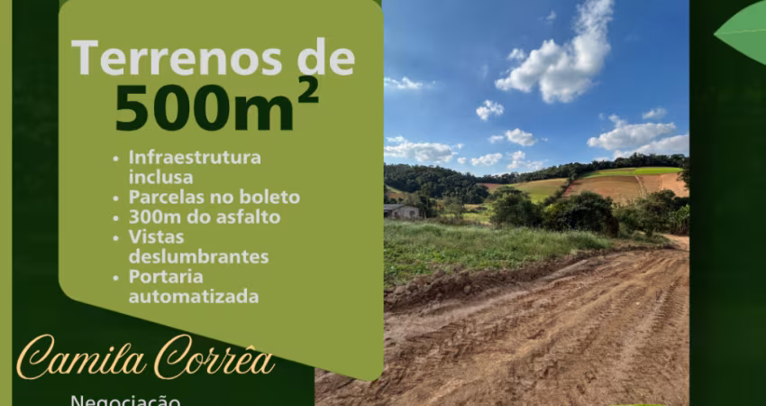 BAIRRO PIAI LOTES DE 500M²