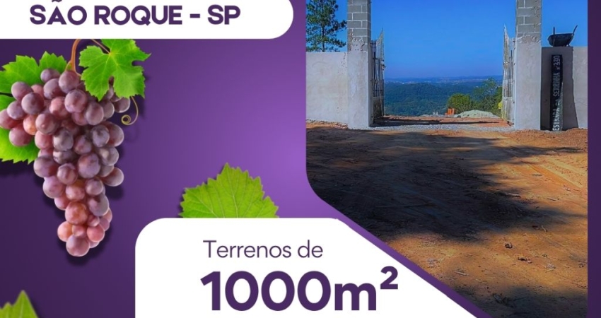 Ds(Terreno em São Roque a 20minutos da rota do vinho!!