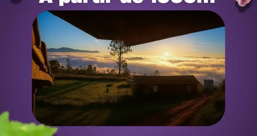 Residencial São Roque: terrenos de 1.000m² com vista panorâmica.