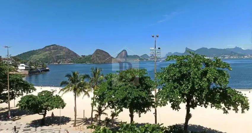 Apartamento de Frente Praia de Icaraí com 4 Quartos, 1 Suíte e 243m²  1 por andar - Niterói-RJ