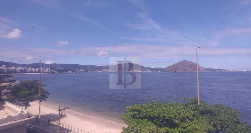 Apartamento à venda frente mar no Ingá, Niterói-RJ: 3 quartos, 1 suíte, 1 sala, 3 banheiros, 1 vaga de garagem, 140,00 m²!