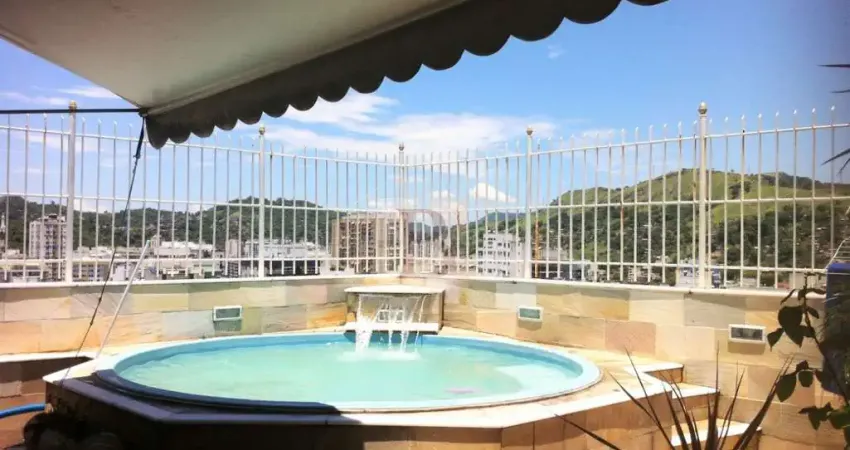 Cobertura de luxo à venda em icaraí, niterói-rj: 4 quartos, 2 suítes, 2 salas, 3 banheiros, 3 vagas de garagem, 180 m² de área.