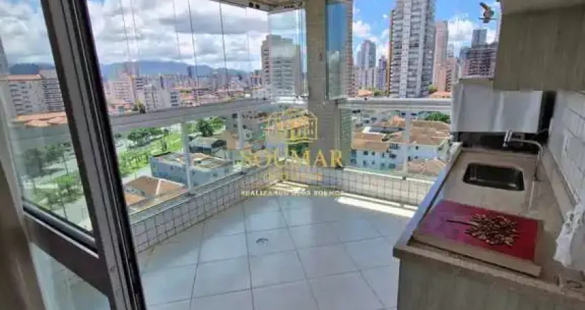3 Dorm. sendo 1 suíte, 2 vagas, lazer Completo - Pompéia - Santos/SP.