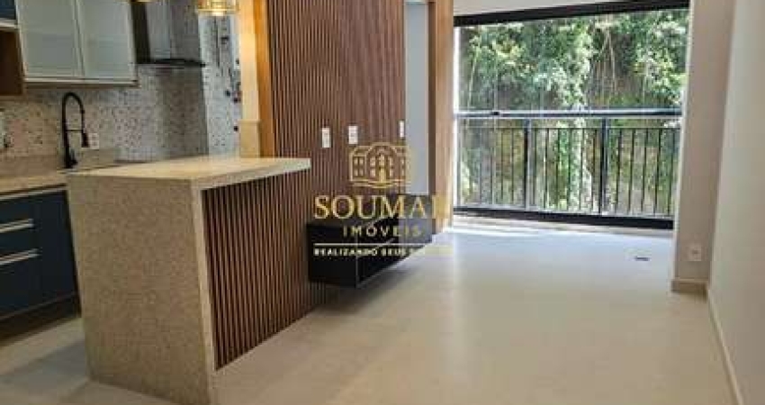 Lindo apartamento decorado com 2 DORMITÓRIOS sendo 1 SUÍTE -  SANTOS