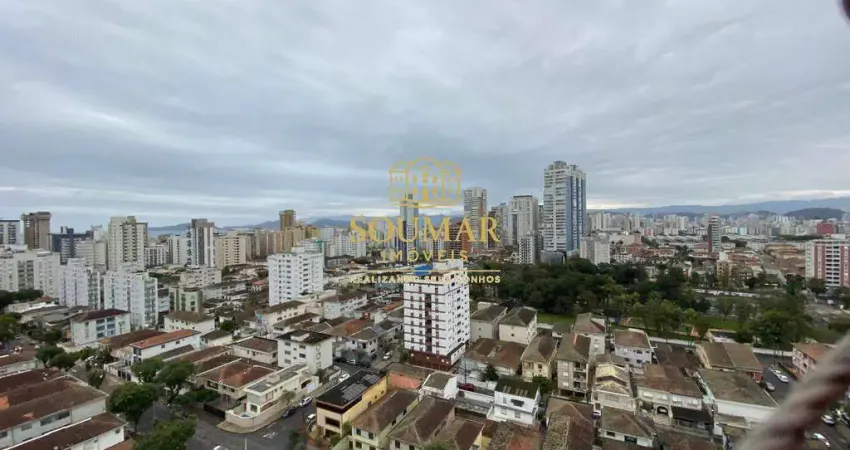 Apartamento com 3 quartos sendo uma suíte e 3 banheiros - Boqueirão, Santos