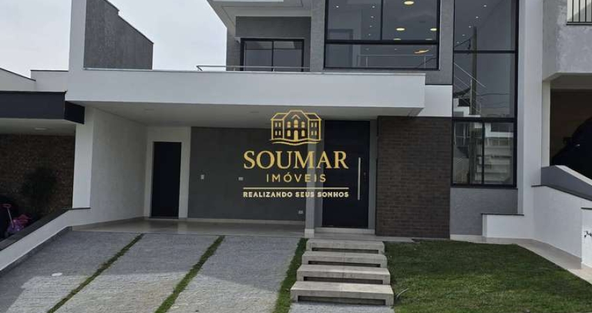Casa com 3 suítes, 4 vagas de garagem, Cond. Campos d Conde II, Sorocaba/SP