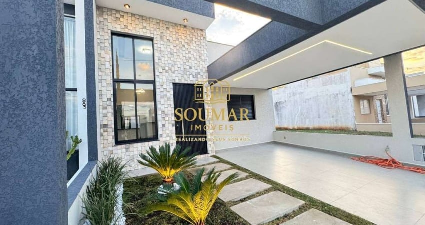 Casa à Venda com 3 dormitórios no Cond. Horto Florestal II, Sorocaba/SP.