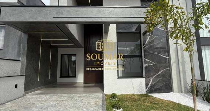 Casa Térrea -3 Dorm.,1 suíte, Cond. Horto Florestal Villagio, Sorocaba/SP