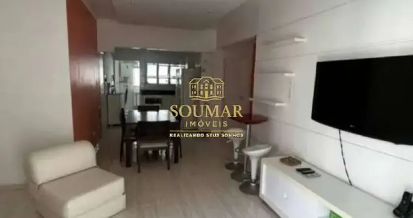 Apartamento para locação 2 dormitórios, 2 banheiros, Gonzaga - Santos/SP