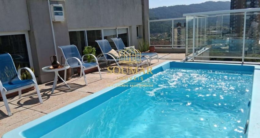 Cobertura Duplex com piscina e Vista Mar na Enseada - Guarujá/SP
