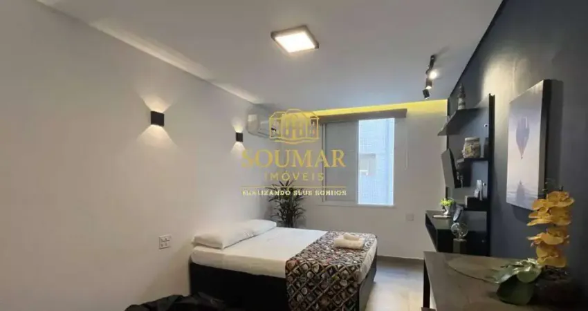 Excelente kitnet com 1 dorm., 1 wc à venda – frente ao mar, santos/sp