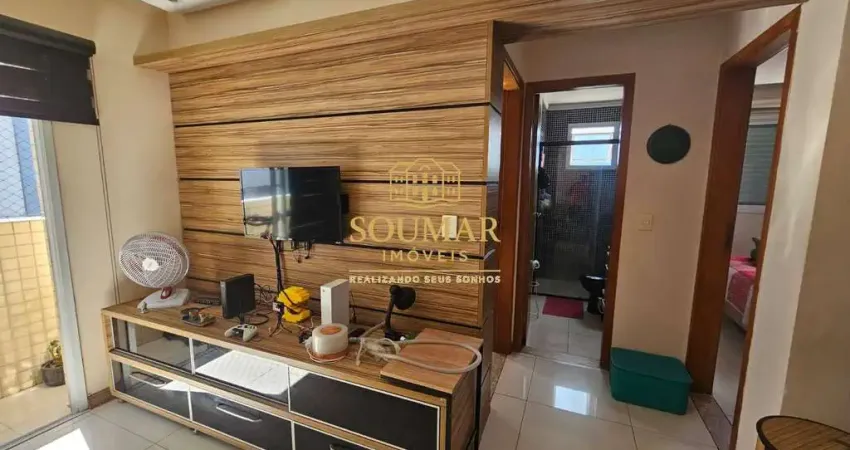 Apartamento 2 dormitórios, lazer completo- vila mathias - santos/ sp