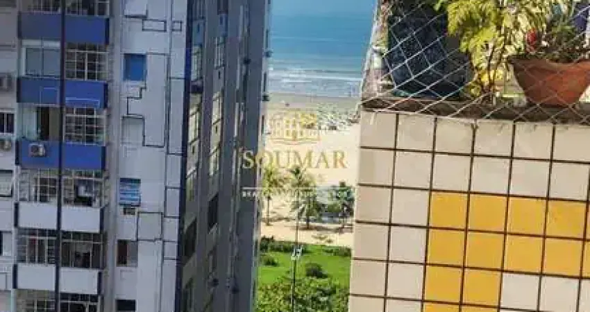 Apartamentos 2 dorms, prédio frente mar - Pompéia, Santos/SP