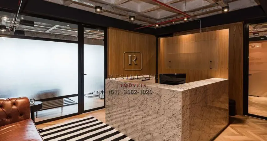 Sala comercial em condomínio de luxo em petrópolis, porto alegre - 94m², 1 quarto, 5 salas, 2 banheiros, 2 vagas de garagem!