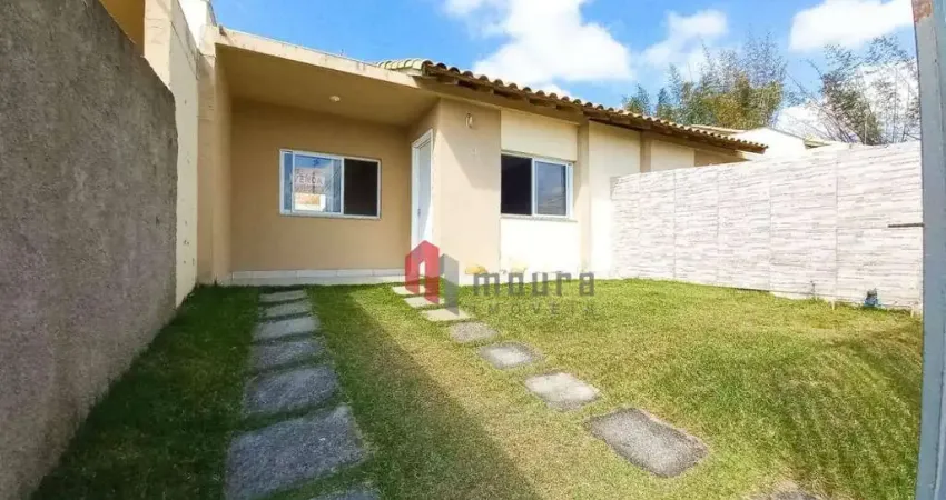 Grama - Casa 2 quartos - 1 vaga de garagem - quintal amplo