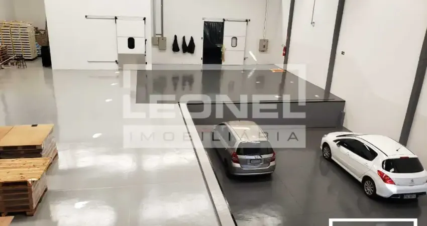 Galpão para locação no Distrito Industrial Adib Rassi, em Jardinopolis com câmara fria e energia solar