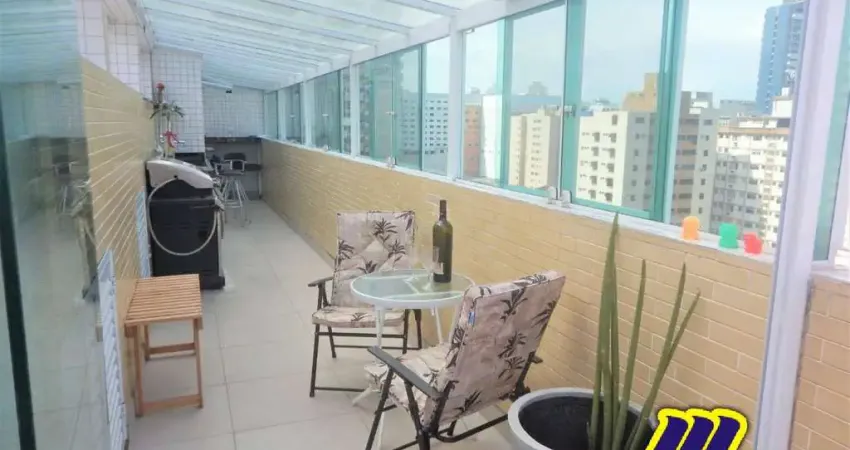 Apartamento com 3 quartos à venda na Rua Pernambuco, Gonzaga, Santos