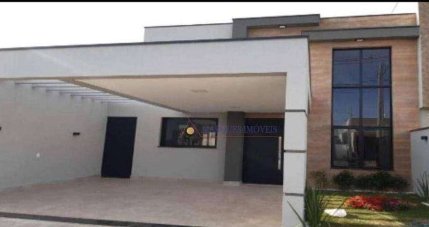 Casa com 3 dormitórios à venda, 110 m² por R$ 870.000,00 - Jardim Park Real - Indaiatuba/SP