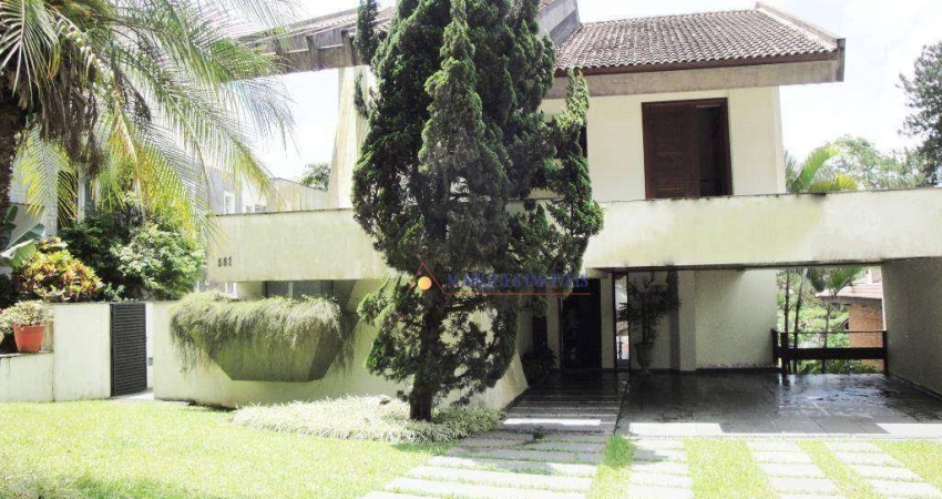 Aldeia da Serra 4 suítes, 350m² - venda por R$ 2.600.000 ou aluguel por R$ 14.801/mês - Morada dos Pássaros - Barueri/SP