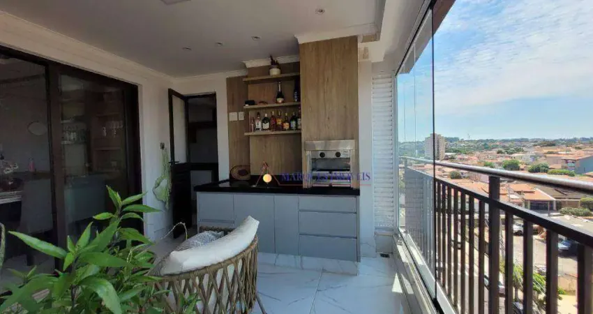 Apartamento com 3 dormitórios à venda, 104 m² por r$ 1.485.000,00 - vila todos os santos - indaiatuba/sp