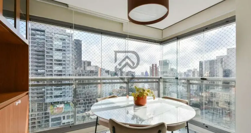 Apartamento Z Pinheiros andar alto vista livre porteira fechada