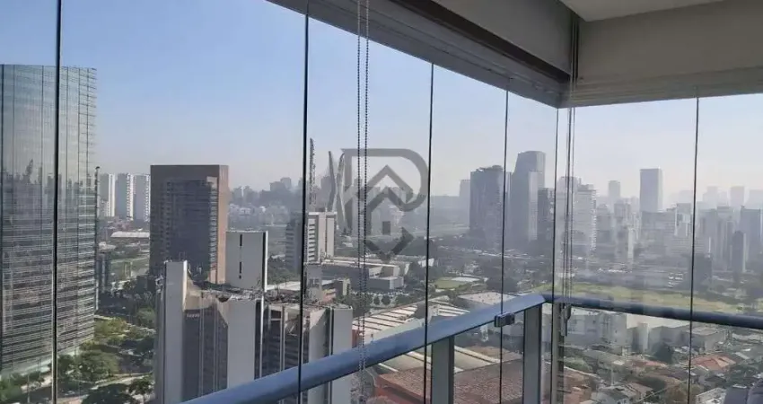 Apartamento brooklin decorado andar alto vista livre