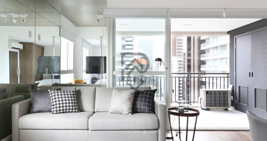 Apartamento com 1 quarto à venda na Rua Jean Peltier, 311, Brooklin, São Paulo