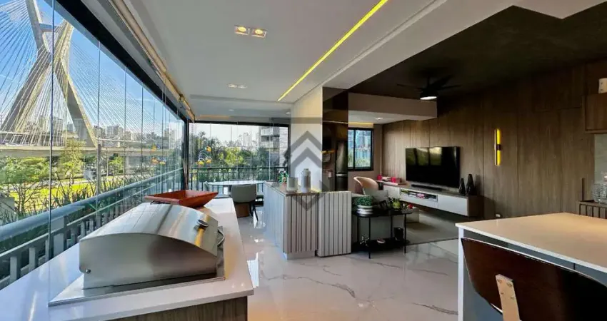 Apartamento com 1 quarto à venda na Rua Jean Peltier, 311, Brooklin, São Paulo