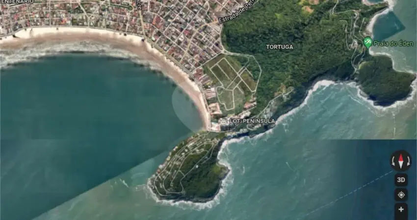 Terreno à venda no Tortuga, Guarujá
