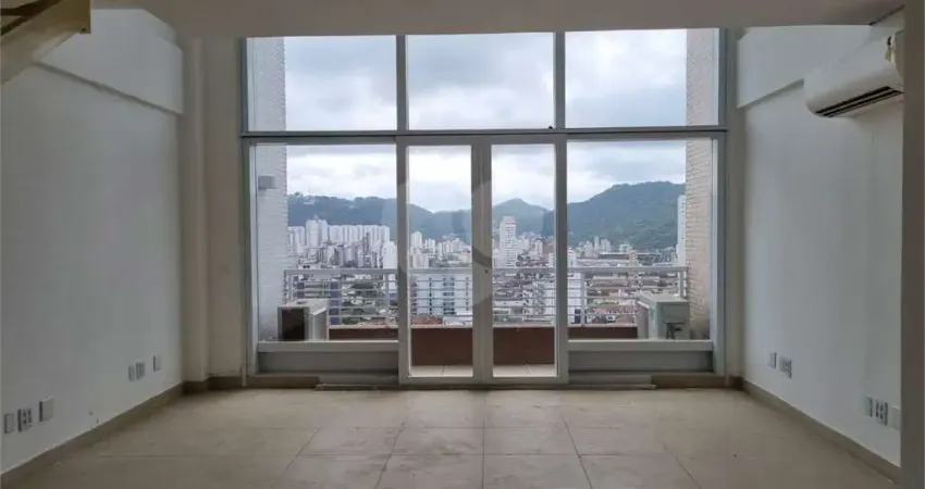 Sala comercial à venda na Avenida Senador Feijó, Vila Mathias, Santos