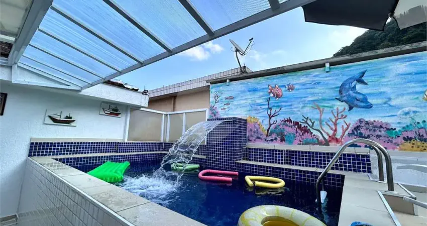 Casa com 3 quartos à venda no Marapé, Santos