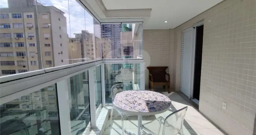 Apartamento com 1 quarto para alugar na Doutor Tolentino Filgueiras, Gonzaga, Santos