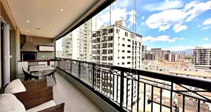 Apartamento com 4 quartos à venda na Rua Machado de Assis, Boqueirão, Santos