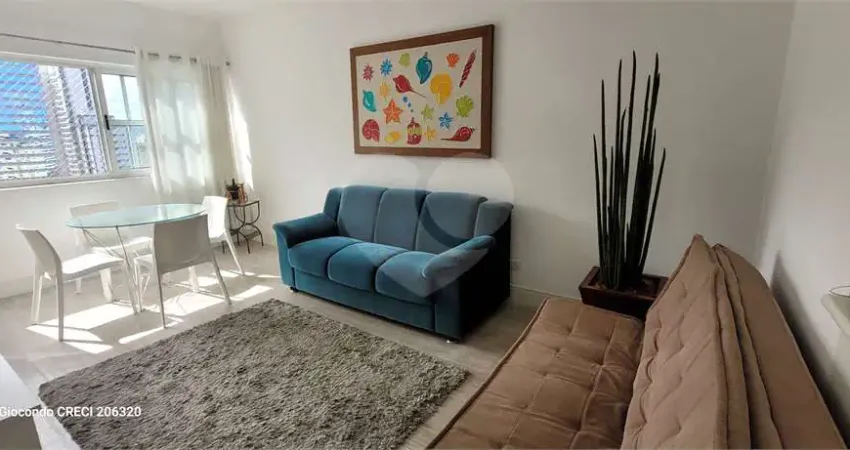 Flat com 2 quartos à venda na Avenida Washington Luís, 466, Gonzaga, Santos