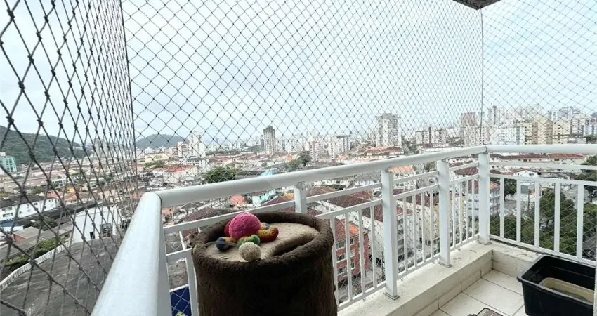 Apartamento com 2 quartos à venda na Avenida Doutor Moura Ribeiro, 125, Marapé, Santos