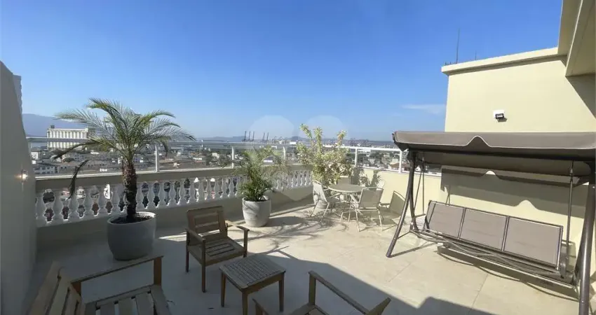 Cobertura com 3 quartos à venda no Boqueirão, Santos