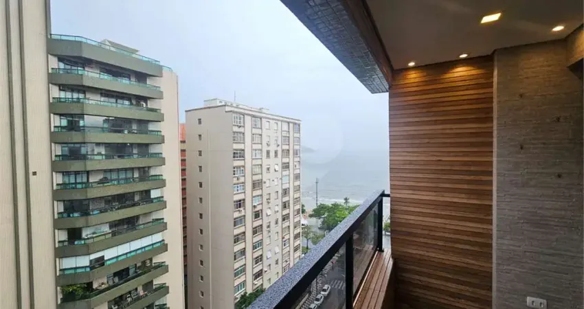 Apartamento com 3 quartos para alugar no Embaré, Santos