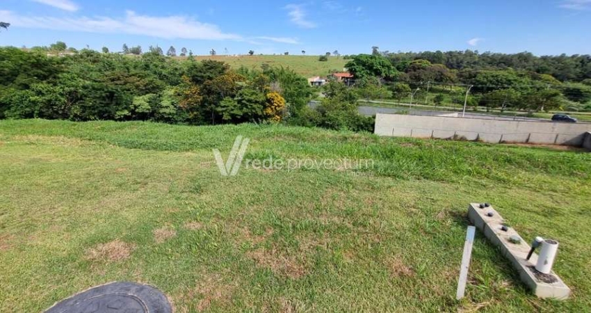 Terreno em condomínio fechado à venda na Avenida Mackenzie, KM5, Loteamento Residencial Pedra Alta (Sousas), Campinas