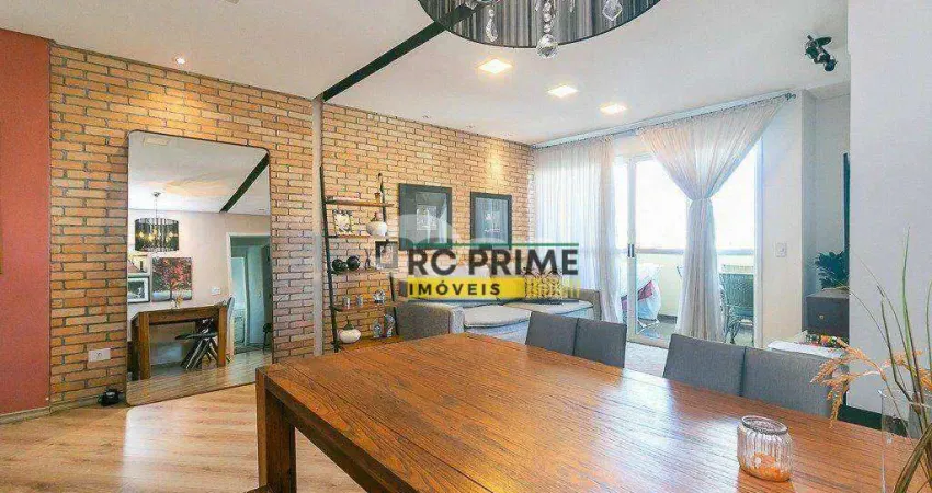 Apartamento com 3 dormitórios à venda, 107 m² por r$ 689.000,00 - jardim chácara inglesa - são bernardo do campo/sp