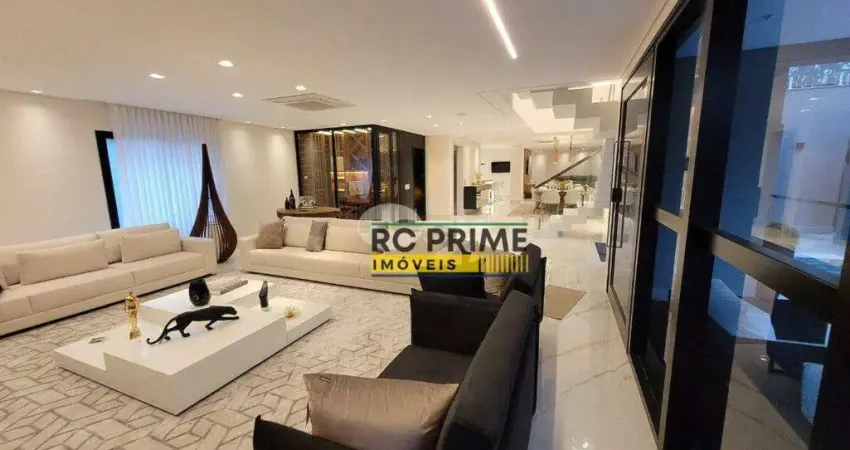 Sobrado com 5 dormitórios à venda, 561 m² por r$ 8.995.000,00 - swiss park - são bernardo do campo/sp