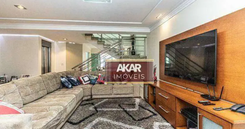 Sobrado com 4 dormitórios à venda, 381 m² por r$ 2.440.000,00 - olímpico - são caetano do sul/sp