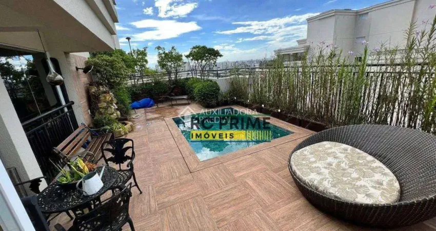 Apartamento com 4 dormitórios à venda, 280 m² por r$ 3.990.000,00 - ipiranga - são paulo/sp