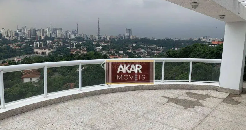 Apartamento com 4 dormitórios à venda, 416 m² por r$ 6.000.000,00 - perdizes - são paulo/sp