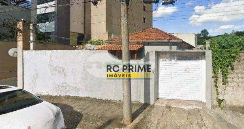 Terreno à venda, 420 m² por r$ 1.900.000,00 - jardim - santo andré/sp