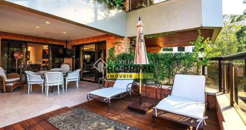 Apartamento com 4 dormitórios à venda, 260 m² por r$ 3.500.000,00 - real parque - são paulo/sp