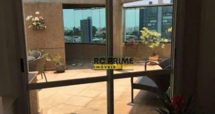 Cobertura com 3 dormitórios à venda, 352 m² por r$ 3.500.000,00 - jardim - santo andré/sp